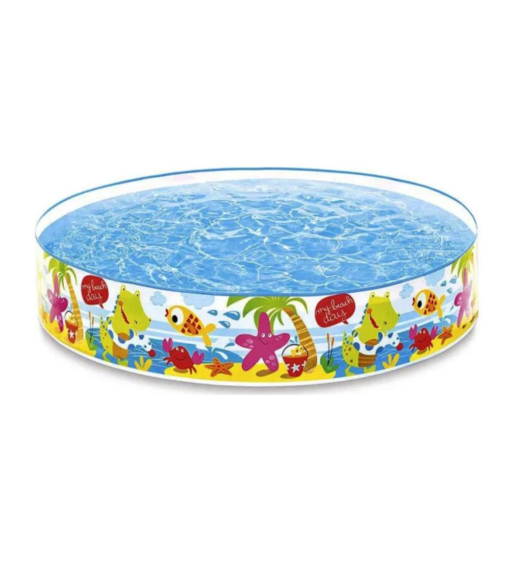 PISCINA REDONDA RÍGIDA INTEX 443 LITROS